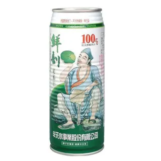 【半天水】鮮剖100%純椰汁520mlx6入