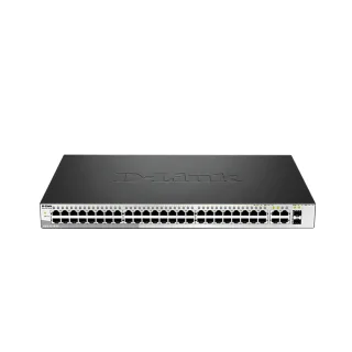 【D-Link】DGS-1210-52 L2 48埠Gigabit + 4埠SFP/Gigabit 網管交換器(智慧型)