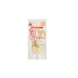【日本MU】高鈣起司球 3入/包*6包組(貓零食)