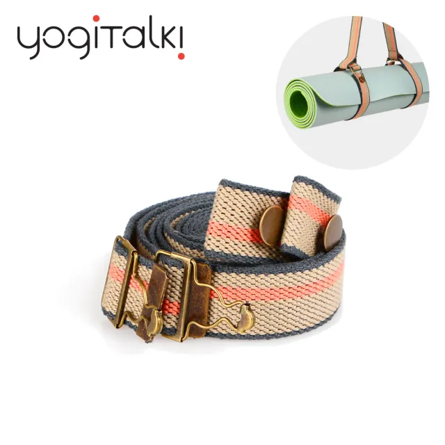 【yogiTalki】MIT Hug系列 瑜珈墊專用葫蘆扣收納織帶