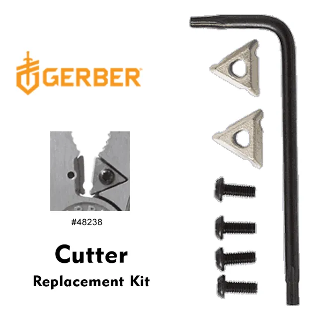 【Gerber】CUTTER REPLACEMENT KIT替換鎢碳鋼鉗口刀片(#22-48238)