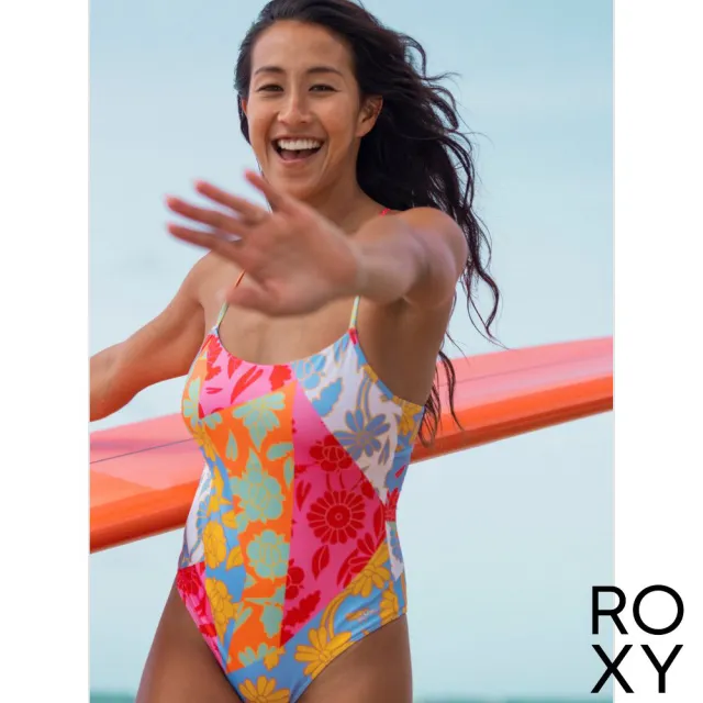 【ROXY x ROWLEY 聯名】女款 女泳裝 一件式泳裝 連身泳裝 連身泳衣 ONE PIECE(白色)