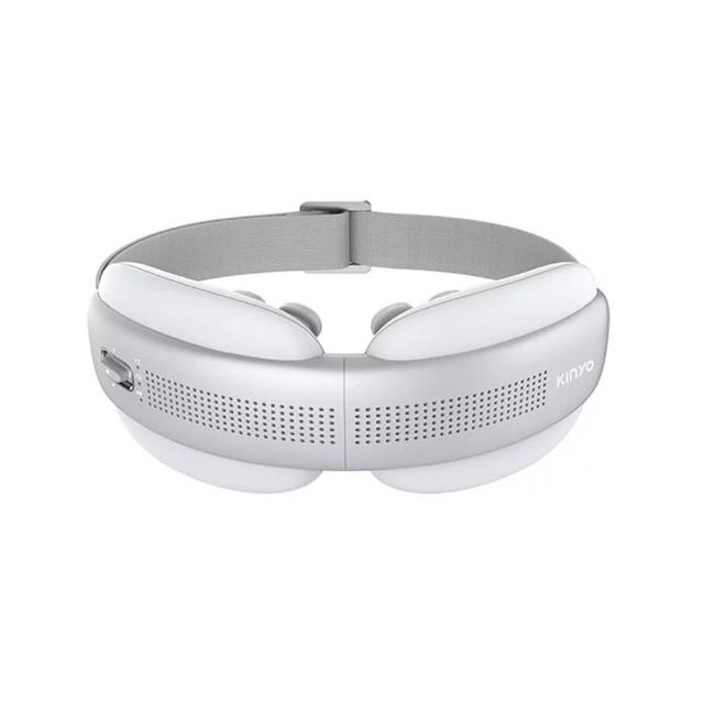【KINYO】按摩眼罩 IAM-2604 白 透視熱敷按摩眼罩(車麗屋)