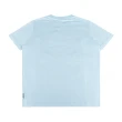 【KENZO】KENZO老虎印花設計純棉短袖圓領T恤(女款/淺藍)