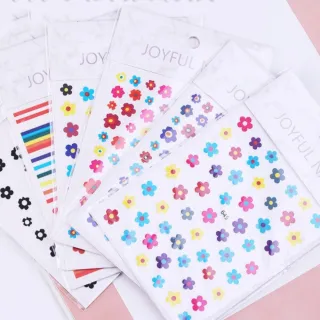 【FALAMILA LML】小清新美甲貼紙#16-0418(美甲貼紙/小貼紙/乾燥花美甲貼紙/泫雅風貼紙)