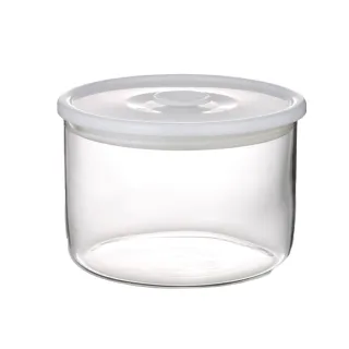 【iwaki】耐熱玻璃微波保鮮密封罐(550ml)