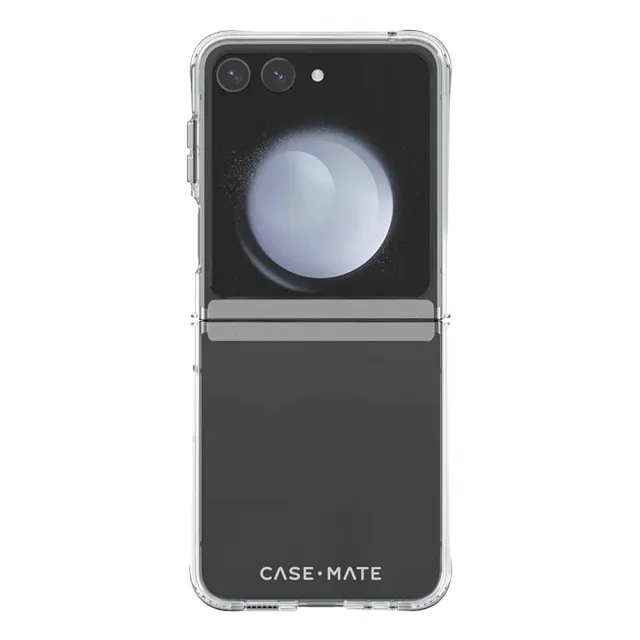 【CASE-MATE】美國 CASE·MATE 三星 Z Flip5 Tough Clear 強悍防摔保護殼(透明)
