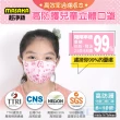 【MASAKA】超淨新台灣製6-10歲兒童立體高防護口罩 國家隊代工製造(3D口罩 台灣製造 多種圖案可選)