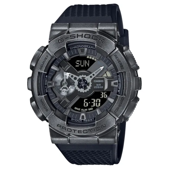 CASIO 卡西歐】G-SHOCK蒸氣科幻感雙顯錶(GM-110VB-1A) - momo購物網