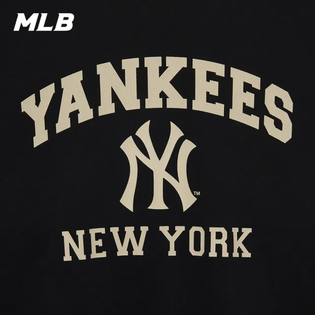 【MLB】長袖大學T Varsity系列 紐約洋基隊(3AMTV0134-50BKS)