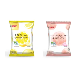 【BIG TOP】薄荷味鹽糖100g(檸檬、水蜜桃-兩種口味任選)