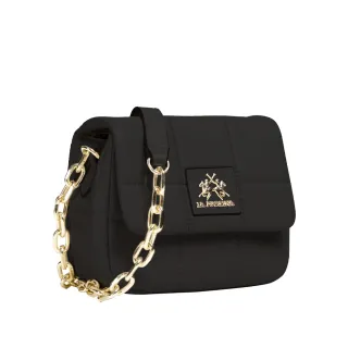 【LA MARTINA】交換禮物 義大利原裝進口 限量2折 頂級金標雲朵皮革肩背包 1142T 全新專櫃展示品