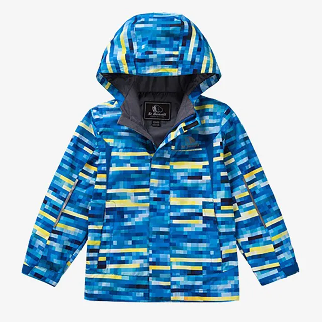 【St.Bonalt 聖伯納】機能防風防水單層衝鋒衣│童款 8035(防水、防風、透氣、保暖 兒童)