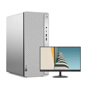 【Lenovo】24型螢幕組★i3四核桌上型電腦(IdeaCentre 5 Non ES/I3-12100/8GB/512GB/W11H)