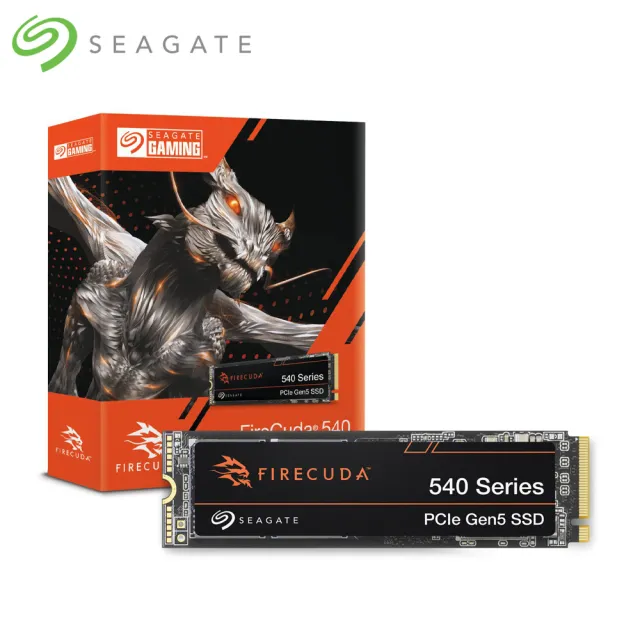 【SEAGATE 希捷】FireCuda 540 1TB G5×4 PCIe(ZP1000GM3A004)