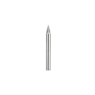【DREMEL 精美】1/8吋 3.2mm 尖形碳化鎢滾磨刀(9909)