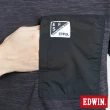 【EDWIN】男裝 EFS 貼袋涼感LOGO短袖T恤(黑色)