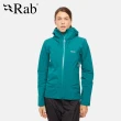 【RAB】Meridian Jacket 連帽防水外套 女款 亞特蘭提斯 #QWG45(高透氣連帽防水外套)