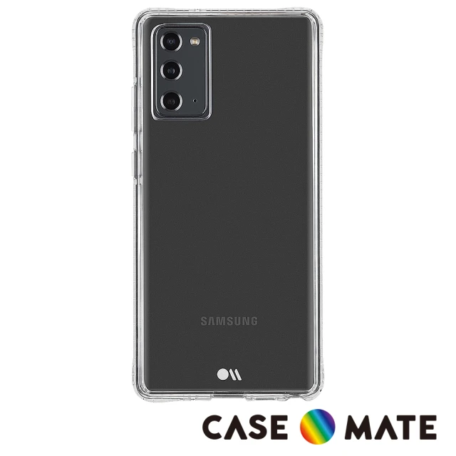 【CASE-MATE】美國 Case●Mate Samsung Galaxy Note20 5G Tough Clear+(環保抗菌防摔加強版手機保護殼)