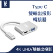 【ZA喆安】2合1 Type C Hub集線多功能USB轉接頭器(M1/M2 MacBook/平板Type-C Hub電腦周邊)