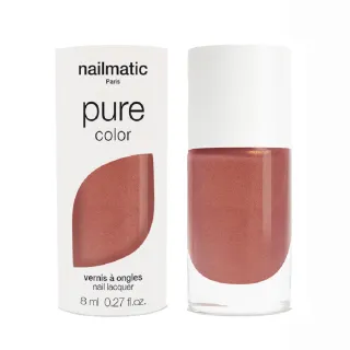 【Nailmatic】Nailmatic 純色生物基經典指甲油-CELESTE-珍珠紅木(植萃指甲油)