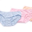 【Gennies 奇妮】歐歐咪妮系列-3件組*粉彩系孕婦低腰內褲(粉/膚/藍A17CMKA02)