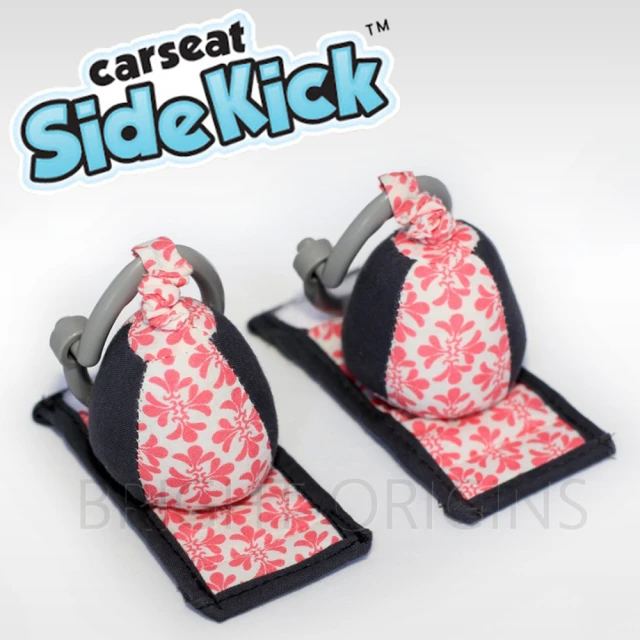 【Carseat Sidekick】汽座磁鐵(女孩粉)