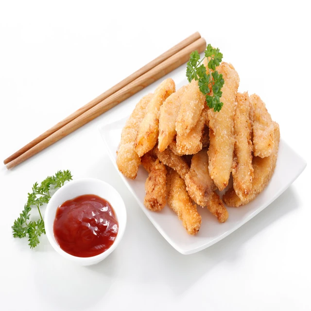 華得水產 酥炸魷魚條32包組(250g/包)