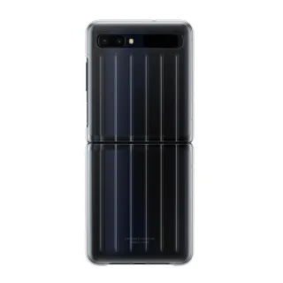 【SAMSUNG 三星】Galaxy Z Flip / Z Flip 5G 原廠透明保護殼(台灣公司貨)