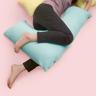 【Embrace 英柏絲】L型翻身護理枕 吸濕快乾 側睡抱枕 看護輔助枕 擺位枕 輔助親餵、瓶餵使用(綠)
