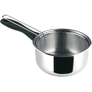 【IBILI】單柄湯鍋+油炸籃 18cm(醬汁鍋 煮醬鍋 牛奶鍋)