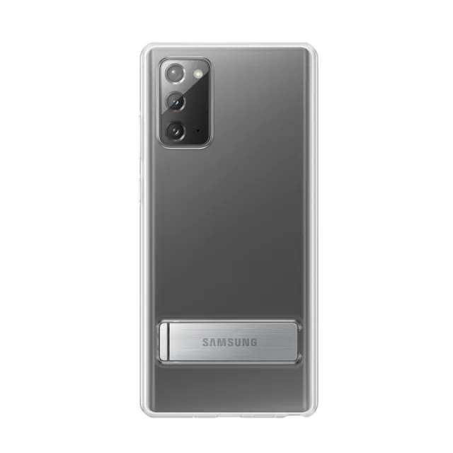 【Samsung 三星】Galaxy Note20 原廠透明立架式背蓋(公司貨-盒裝)