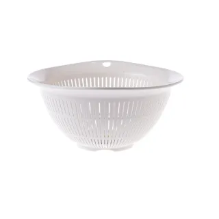 【HOLA】Richell碗型瀝水籃-白