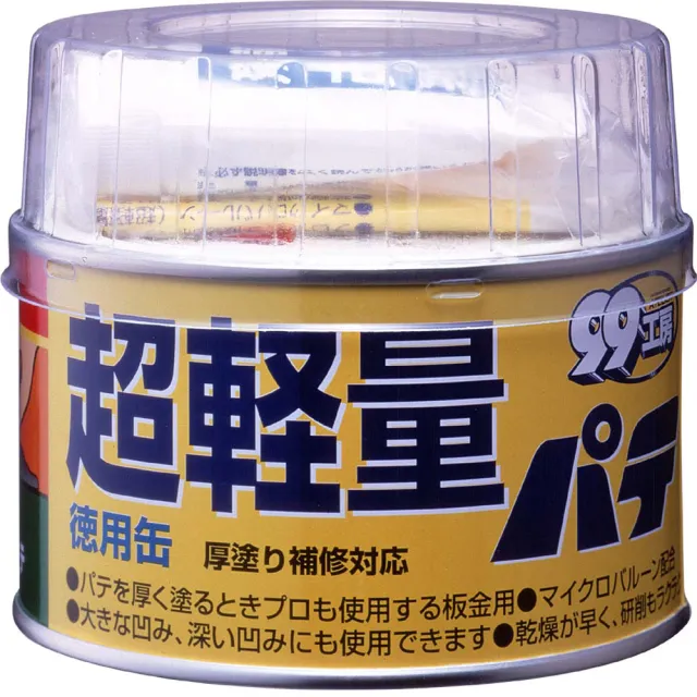 【Soft99】超輕量補土