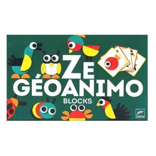 【Djeco智荷 官方直營】動動腦建構巧拼組