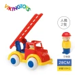 【瑞典 Viking toys】Jumbo救援雲梯車-28cm-含2隻人偶  81251(交通玩具)