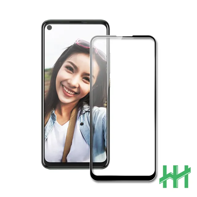 【HH】鋼化玻璃保護貼系列 HTC U20 5G -6.8吋-全滿版黑邊(GPN-HTU20-FK)
