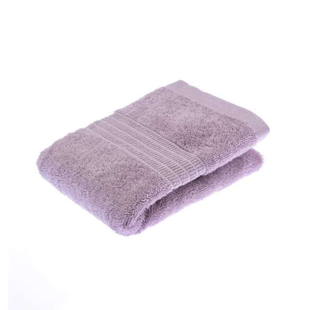 【HOLA】土耳其典雅素色毛巾-淡紫40*80