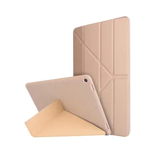 【Didoshop】iPad Pro 12.9 2018/2020/2021 硅膠軟殼Y折 平板皮套 平板保護套(PA208)