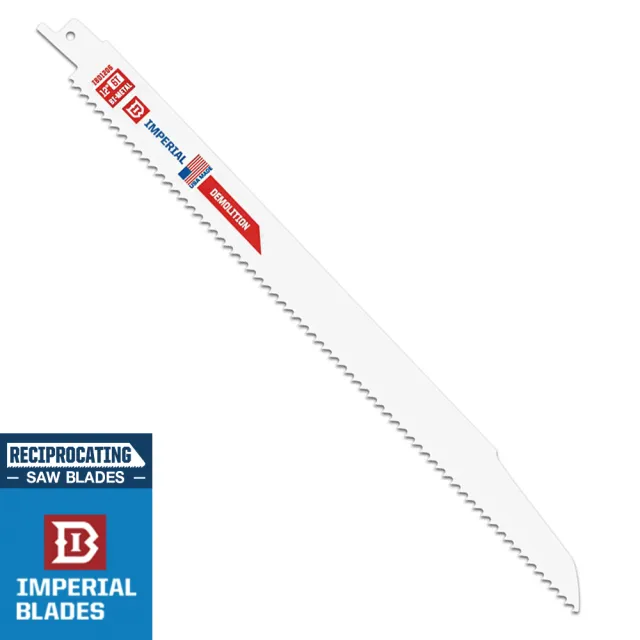 【IMPERIAL BLADE 硬派】軍刀鋸 加厚拆除 12吋×6T-5入(IBD1206-5)