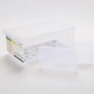 【特力屋】FINE 隔板整理盒 附輪 淺型款 4.7L/30.5*16.8*12.7cm LF2004