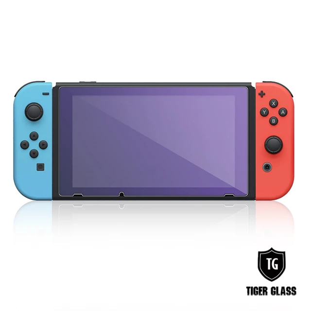 【T.G】Switch 副廠 全滿版鋼化玻璃螢幕保護貼(抗藍光)