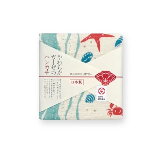 【日纖】日本泉州純棉方巾30x30cm(仲夏海洋)