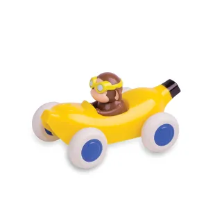 【瑞典 Viking toys】動物賽車手-香蕉猴子(14cm)
