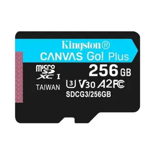 【Kingston 金士頓】256GB microSDXC TF UHS-I U3 V30 A2 記憶卡(SDCG3/256GB 平輸)