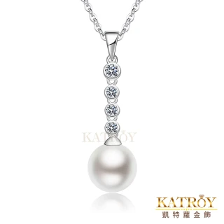 【KATROY】珍珠項鍊．母親節推薦．生日禮物(14.0 mm)