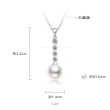 【KATROY】珍珠項鍊．母親節推薦．生日禮物(14.0 mm)