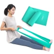 【LOTUS】低過敏性3D雙面壓紋止滑瑜珈伸展帶(無乳膠過敏原橡膠配方)