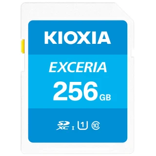 【KIOXIA 鎧俠】EXCERIA 256GB UHS-I U1 SDXC 記憶卡