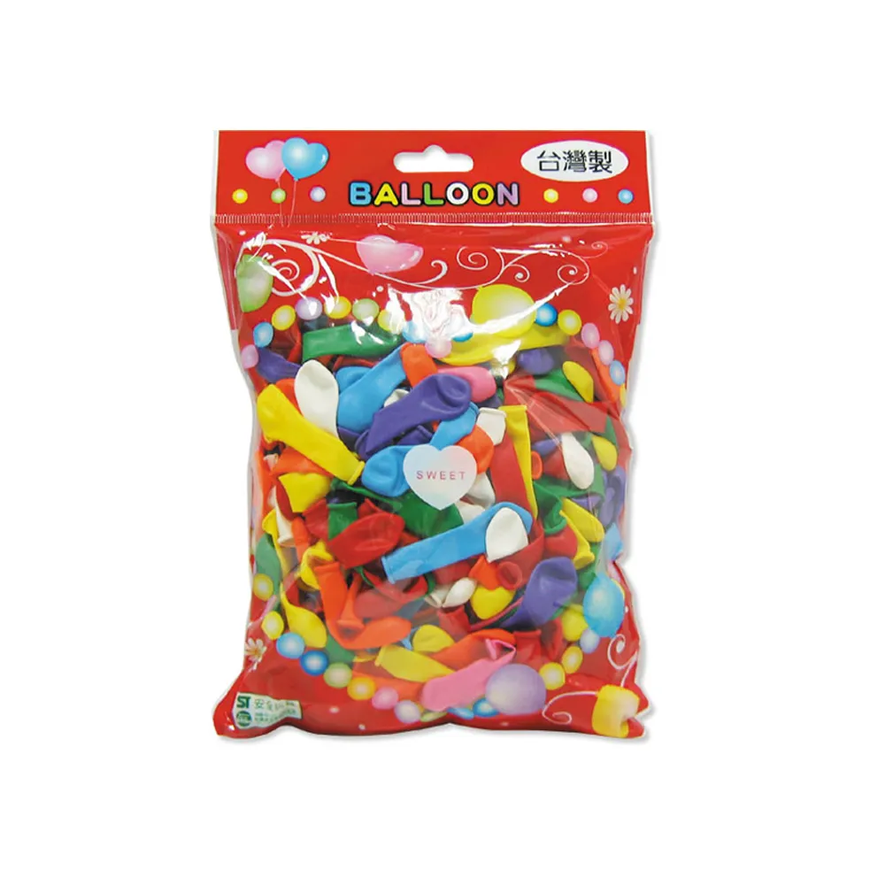 【珠友】台灣製-3吋小圓球/水球/大包裝-400顆(氣球/水球)